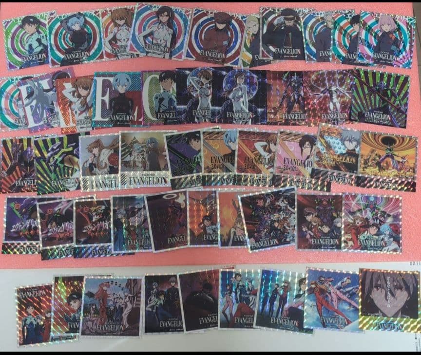 エヴァンゲリオン　トレーディングステッカー　パチンコ　全種類　シークレット　レイ