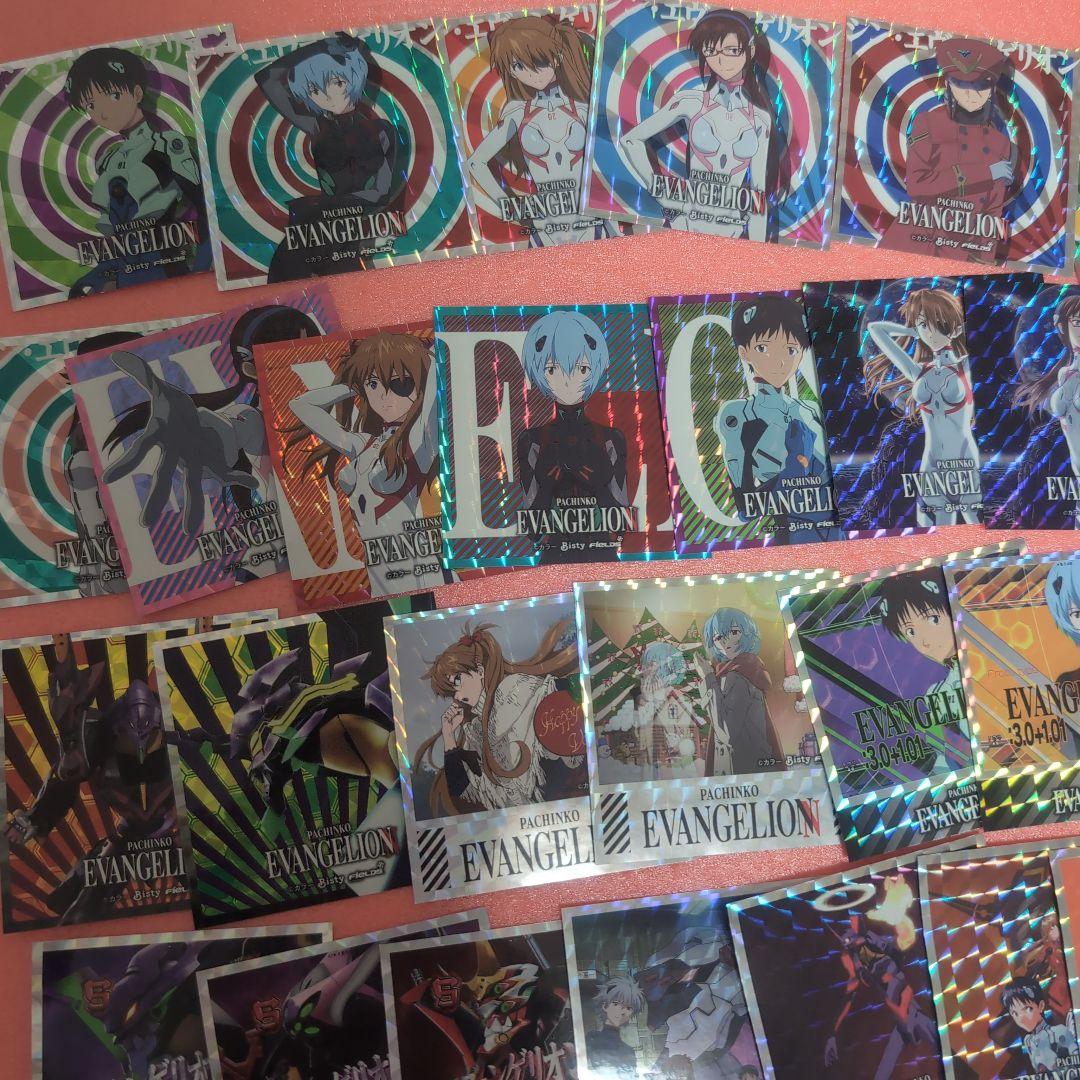 エヴァンゲリオン　トレーディングステッカー　パチンコ　全種類　シークレット　レイ