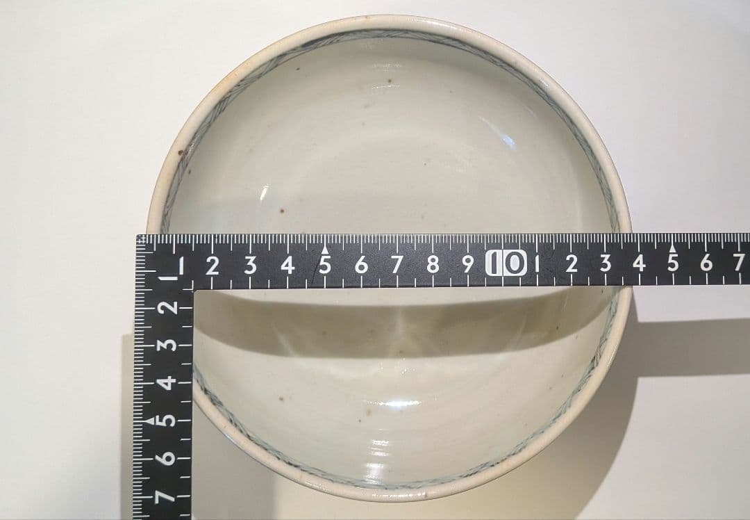 『佐藤走波』『平菊唐草文』有田焼　平茶碗　茶道具　共箱抹茶碗