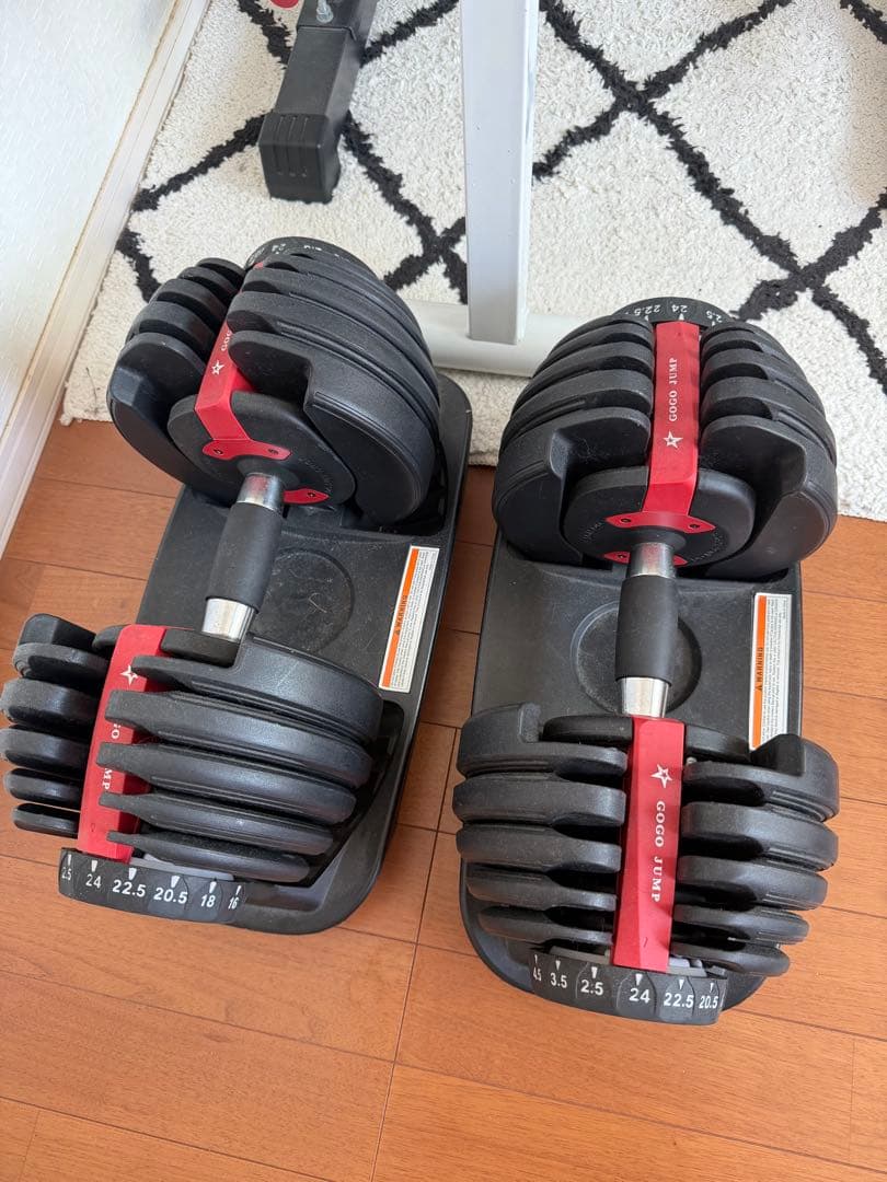 WASAI 多機能トレーニングベンチとダンベルセット