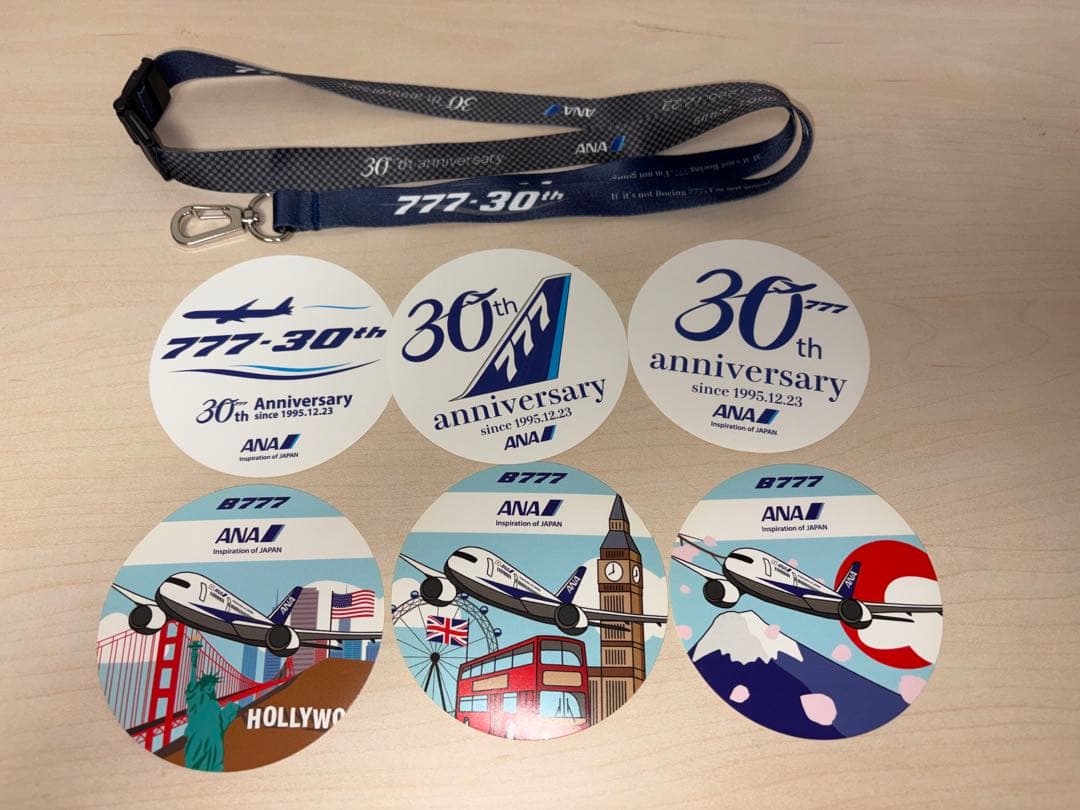 ANA 777-30周年記念グッズセット