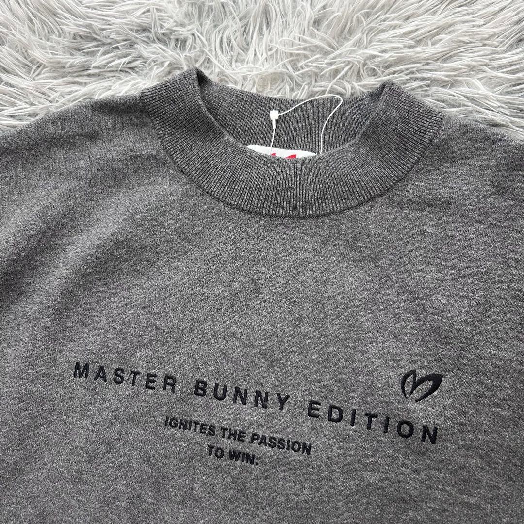 新品　マスターバニーエディション　ニット　セーター　モックネック　グレー　7