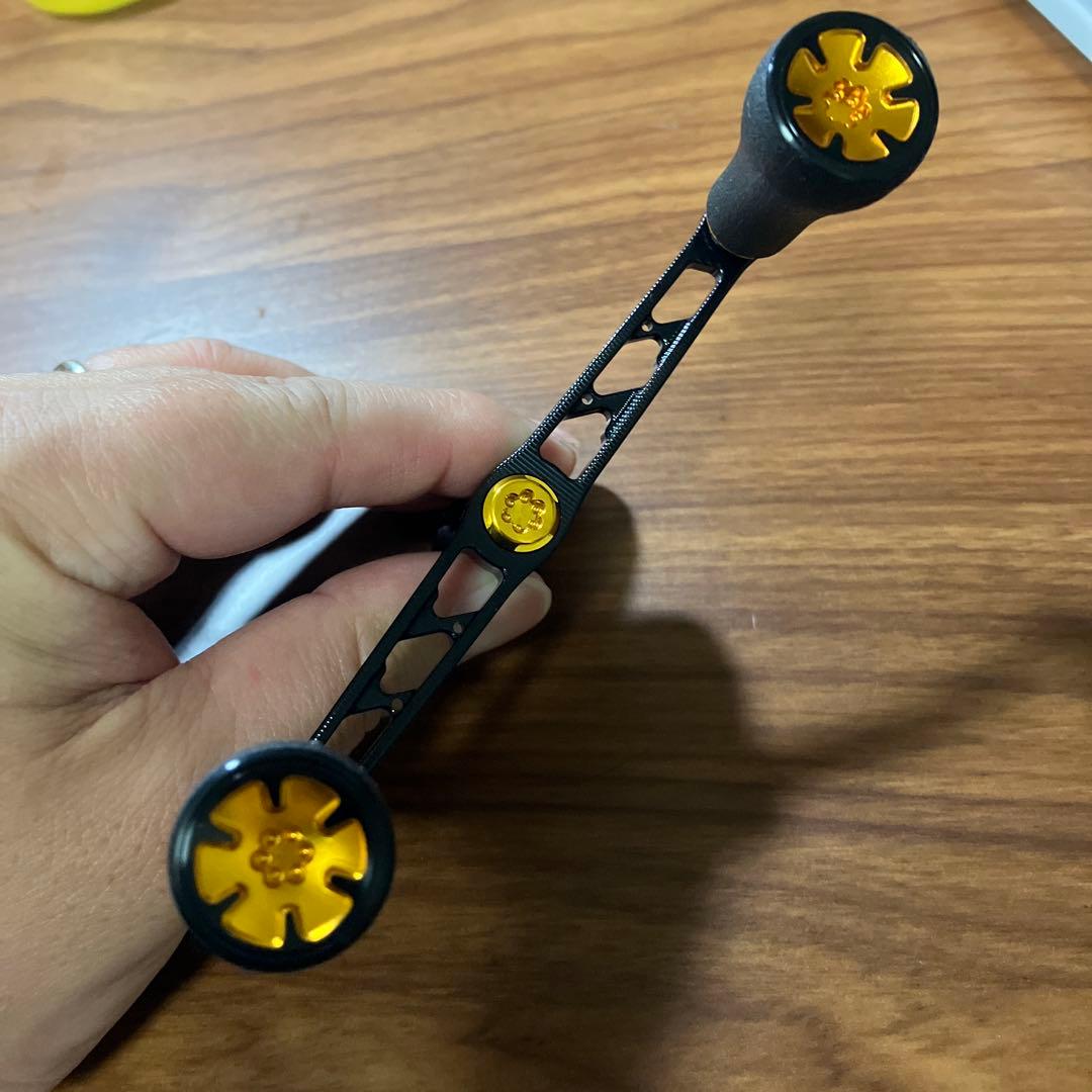 美品　リブレ　カスタムバランサー　ダイワ用　ゴメクサス　カスタムダブルハンドル