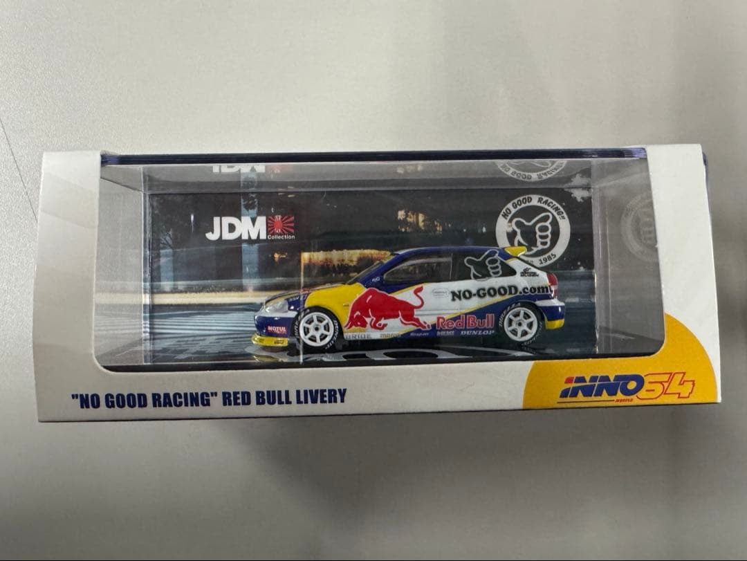 EK9 NO GOOD RACING RED BULL 1/64 環状族