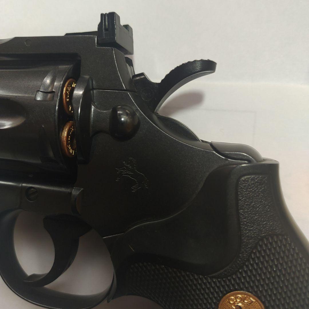 COLTパイソン357マグナム東京マルイ 29cmX14cmブラックモデル