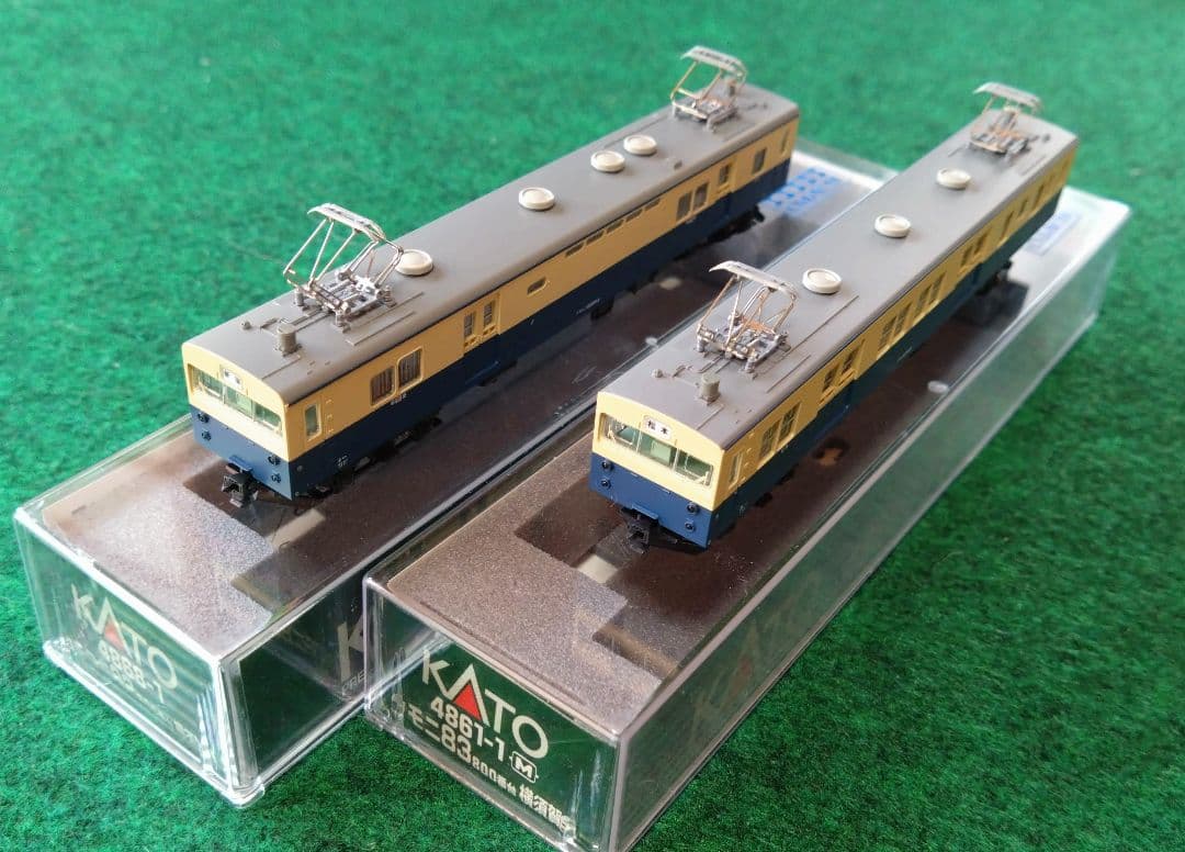 KATO(新品) 4868-1 クモユニ82 & 4861-1 クモニ83