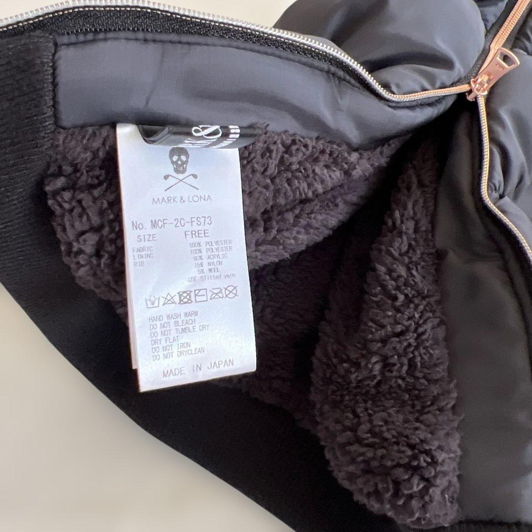 マーク&ロナ　コード　レッグウォーマー　ブラック