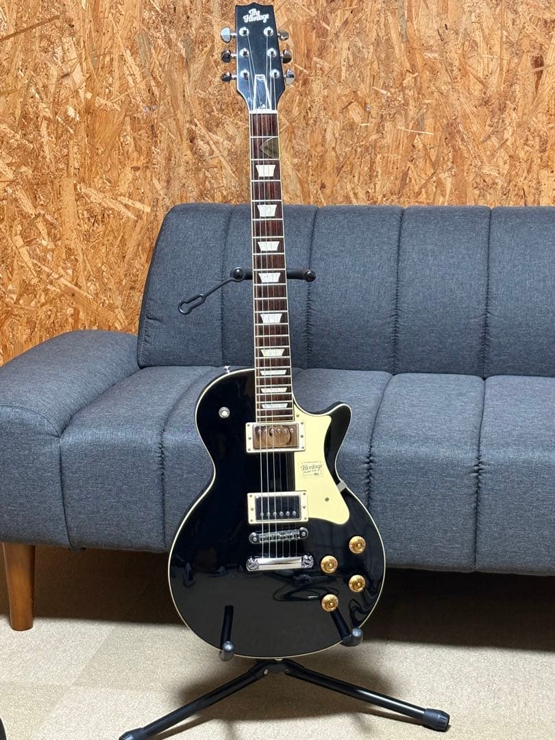 【美品】Heritage H-150Ebony黒（更に値下げしました）