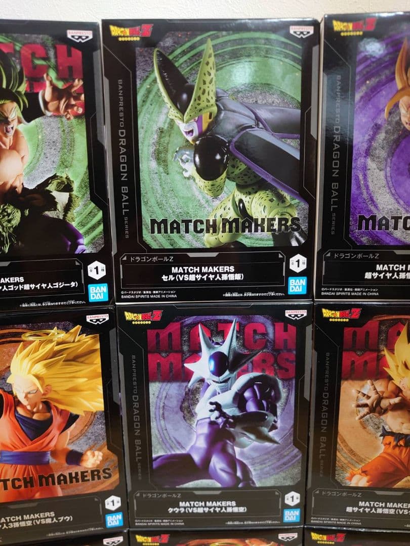 ドラゴンボール MATCH MAKERS 新品未開封 9体セット まとめ売り