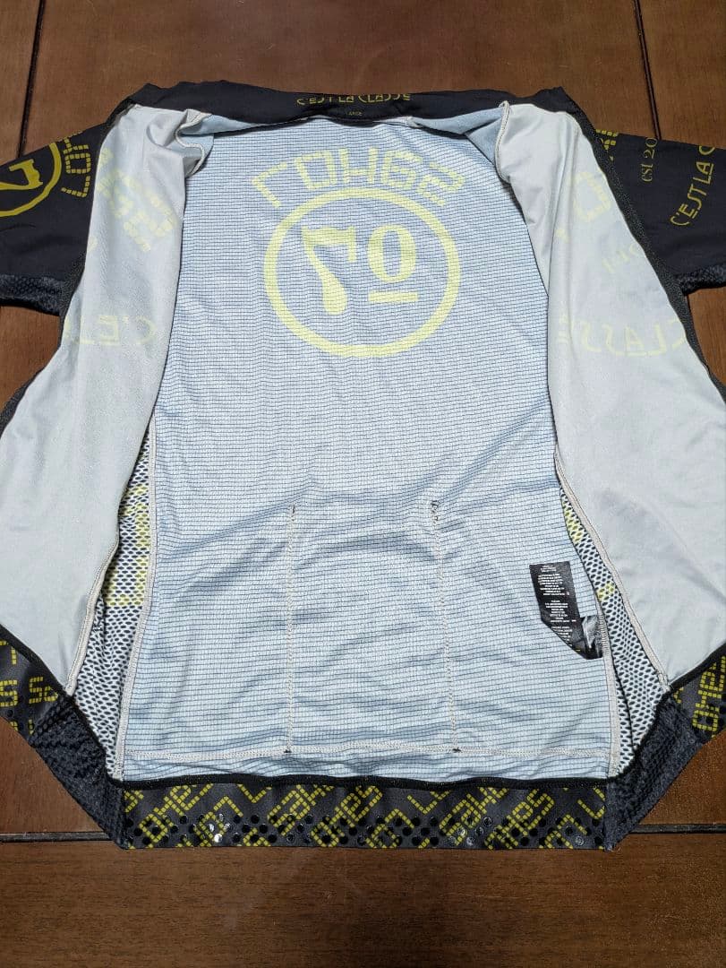 美品 sako7 サイクルジャージ＆ビブショーツセット Ｌサイズ