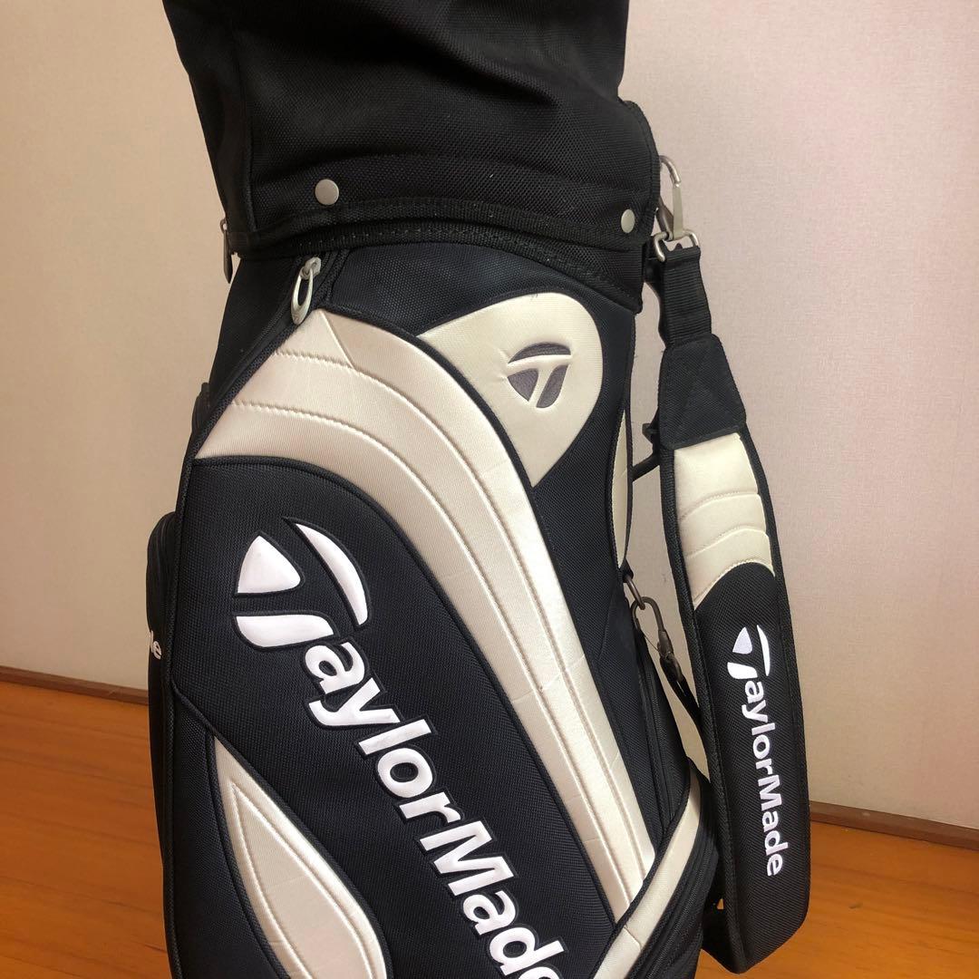 TaylorMade テーラーメイド キャディバック ブラック フード付き