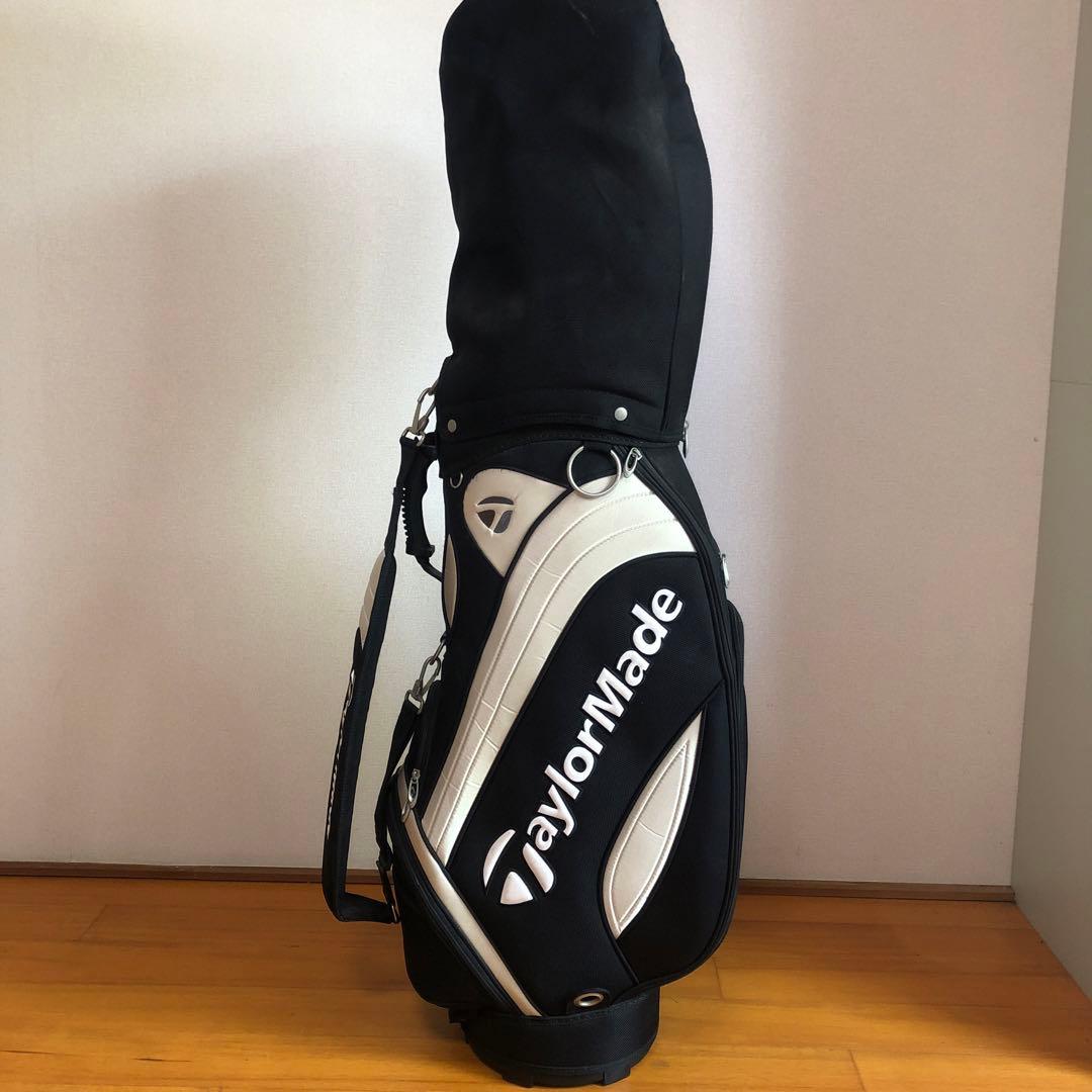 TaylorMade テーラーメイド キャディバック ブラック フード付き