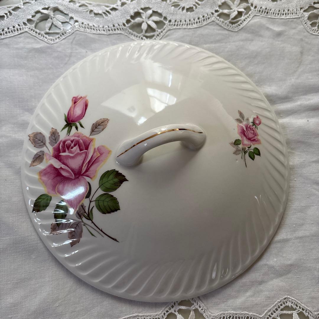 フランス　アンティーク　ヴィンテージ　ジアン　スーピエール　バラ