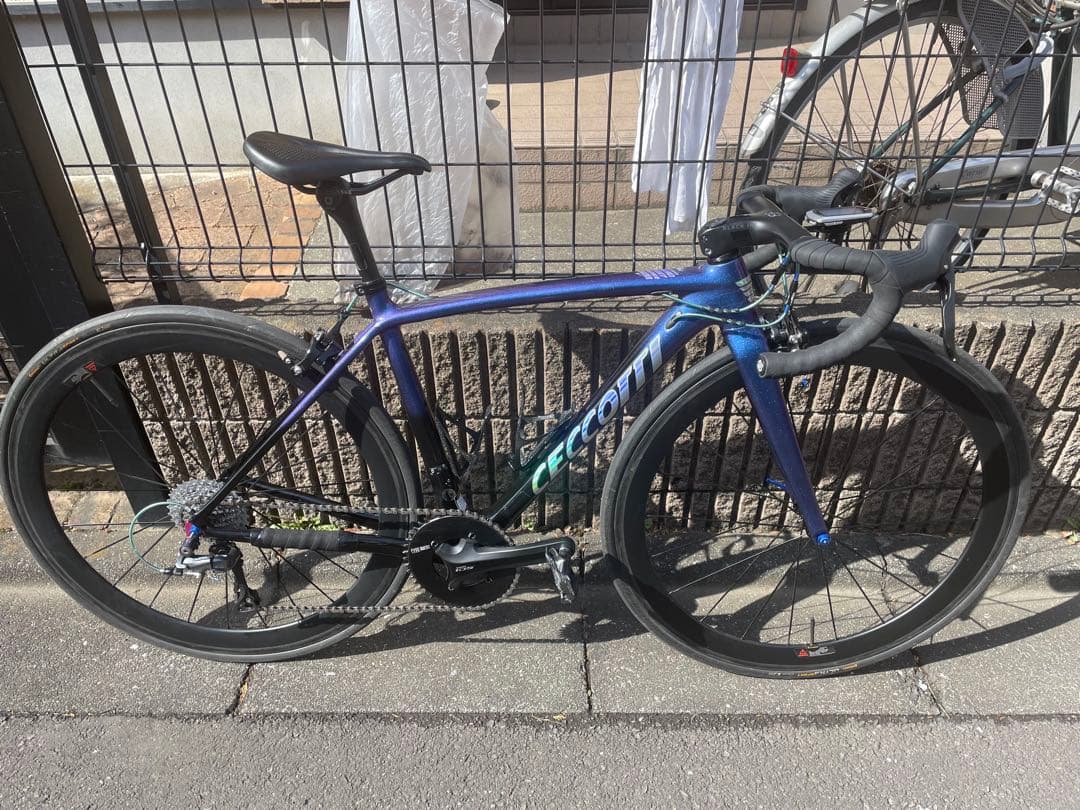 フルカーボン ロードバイク カメレオンブルー Black Inc