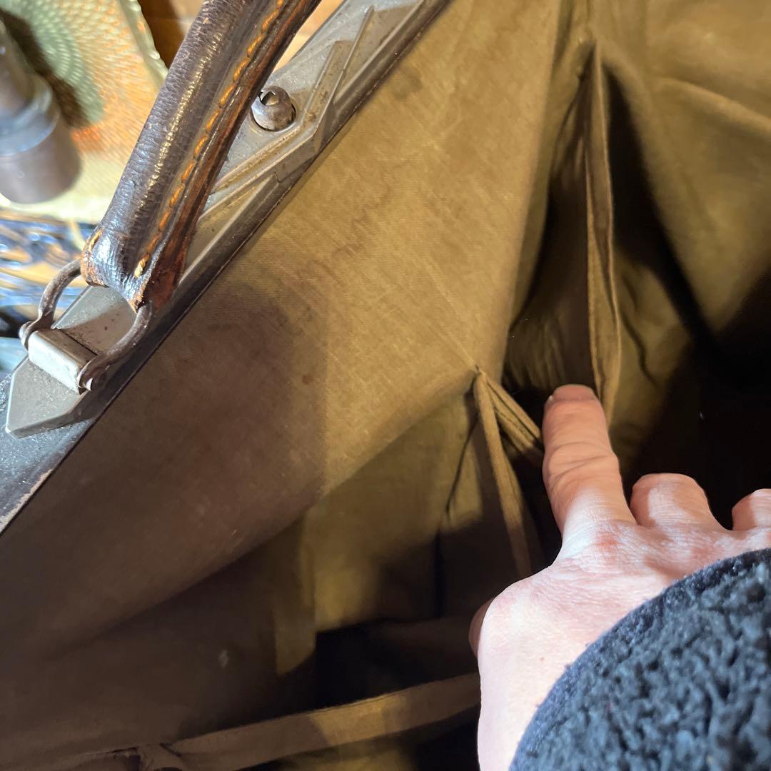 ヴィンテージ　レザードクターバッグ