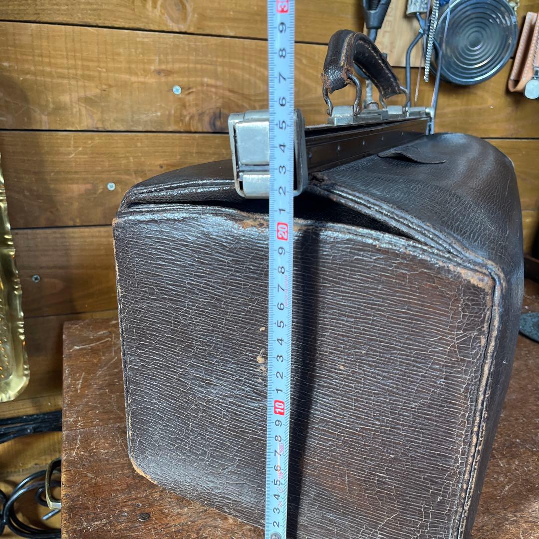 ヴィンテージ　レザードクターバッグ