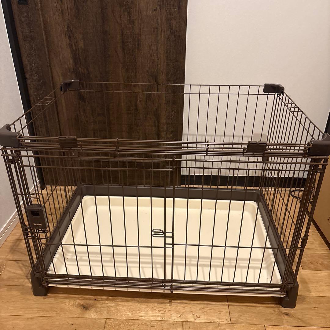 Richell リッチェル 犬用ゲージ ペットサークル 小中型犬用 金属製 人気