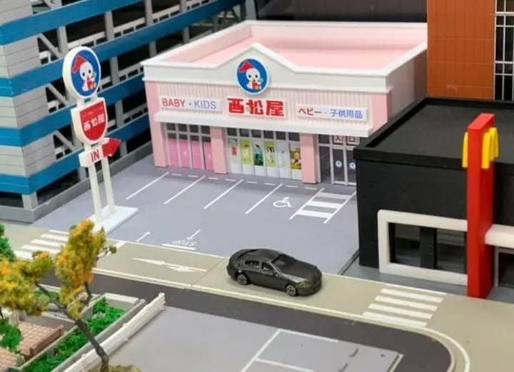 Nゲージ★鉄道模型★ジオコレに★住宅模型★ミニチュア★建物★ジオラマ★とり松屋★