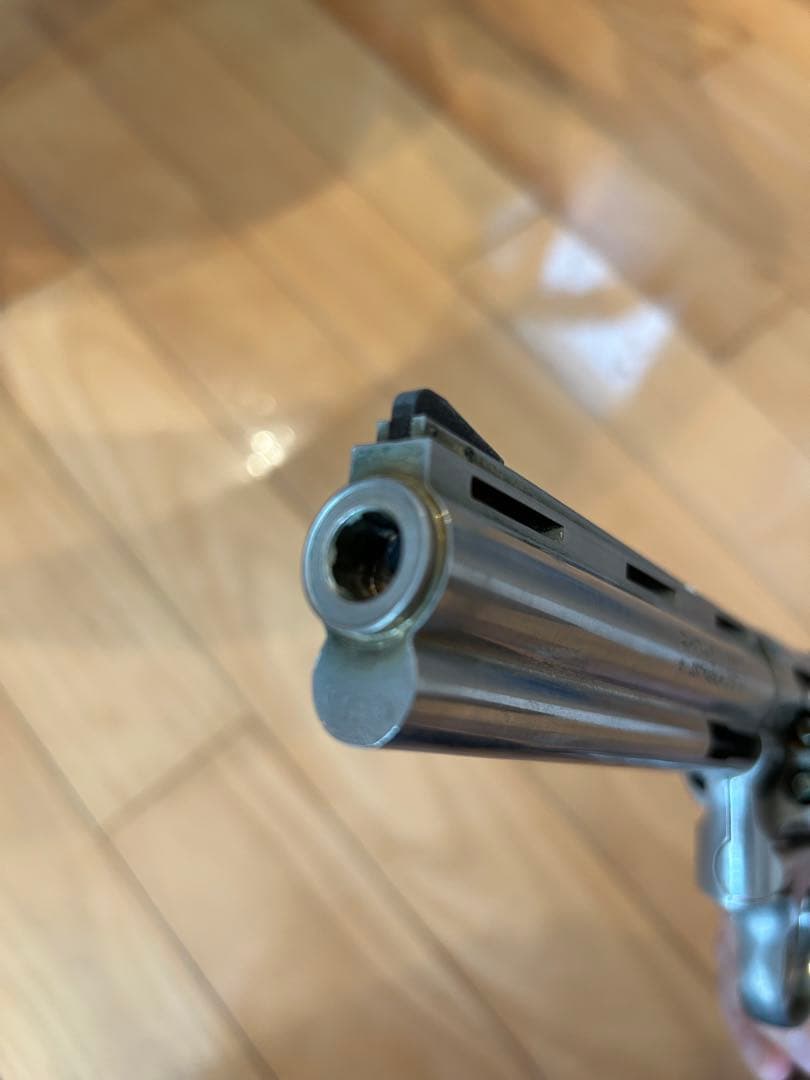 コクサイ　コルトパイソン　金属モデルガン　6インチモデル