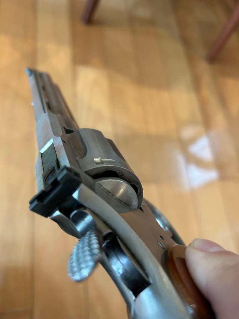 コクサイ　コルトパイソン　金属モデルガン　6インチモデル