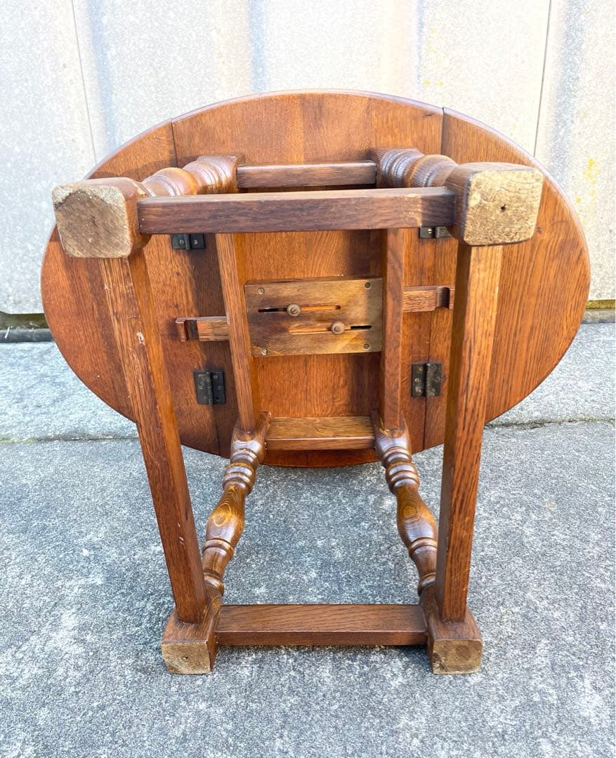 稀少/アンティーク/英国製/バタフライテーブル/ローテーブル /サイドテーブル