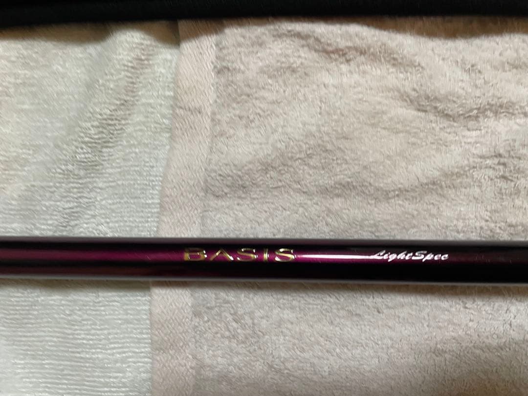 【良品】シマノ磯竿 16ベイシス 1.2-530 チタンフレームIMガイド換装