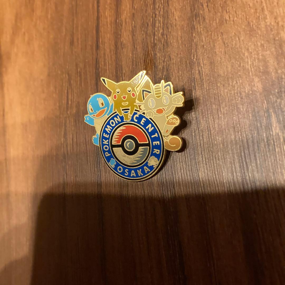 ポケモンセンター大阪 OSAKA オープン記念　ピンズ　ピカチュウ ゼニガメ