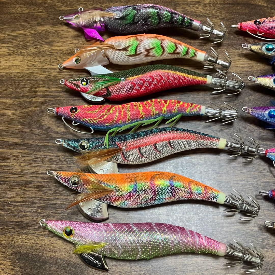 エギ3.5号14個セット　エギ王K LIVE エメラルダスアモラス　パタパタなど