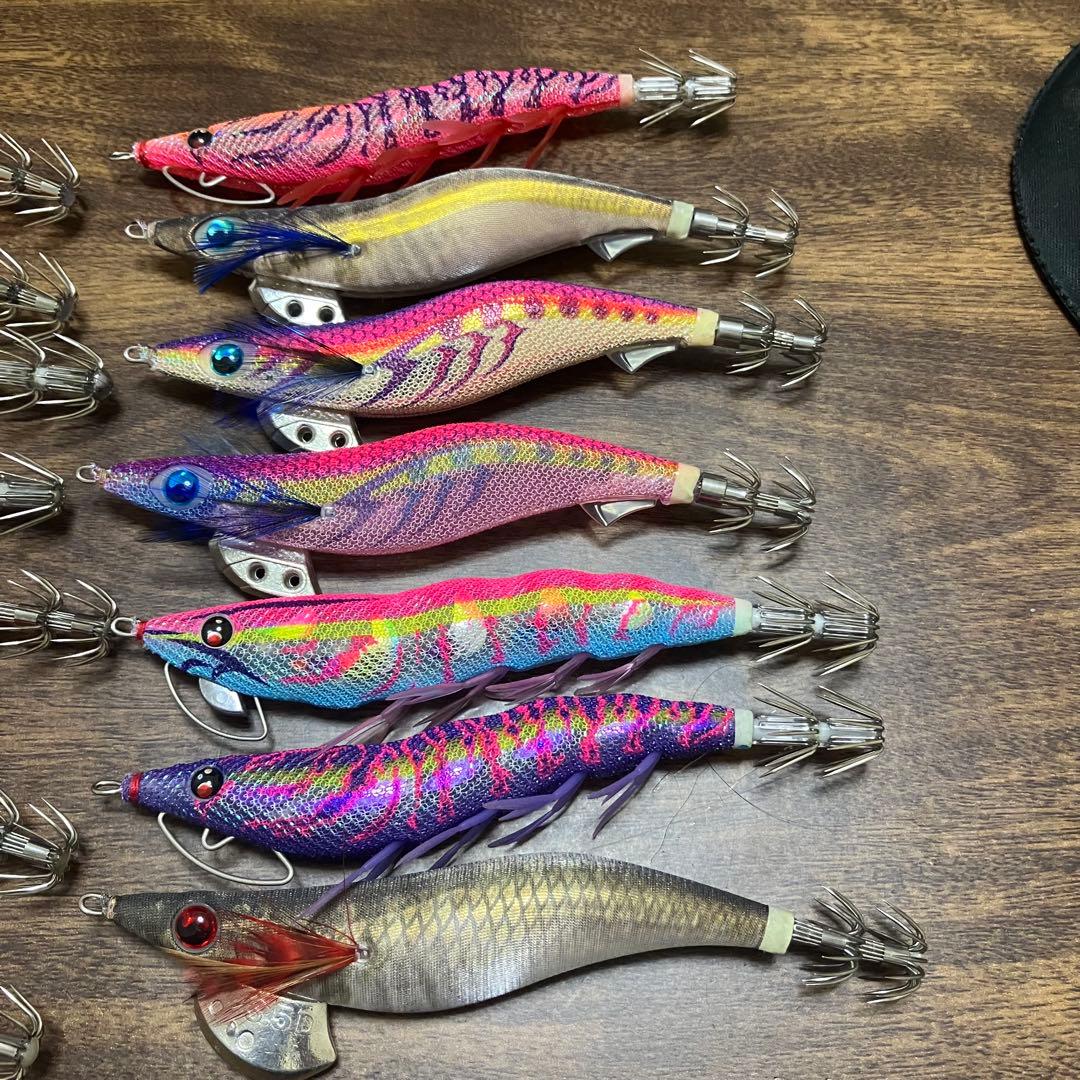 エギ3.5号14個セット　エギ王K LIVE エメラルダスアモラス　パタパタなど