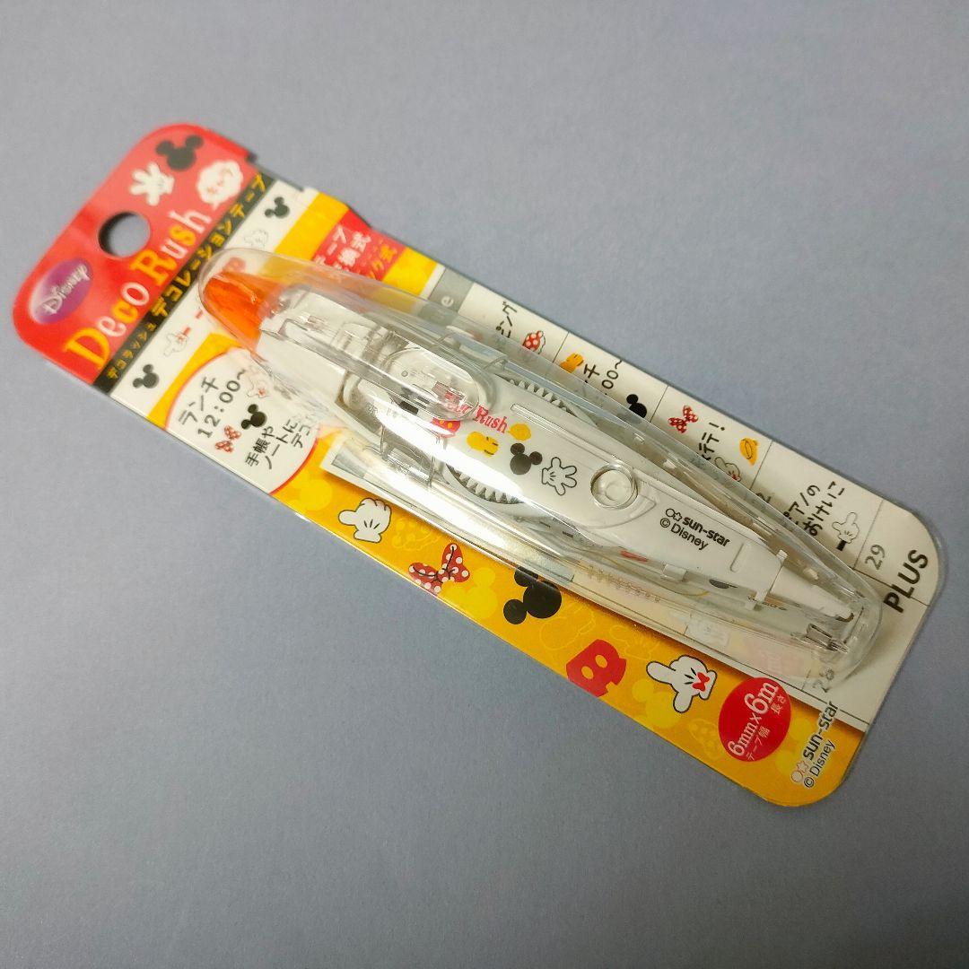 新品 デコラッシュ ディズニー Disney デコレーションテープ ミッキー