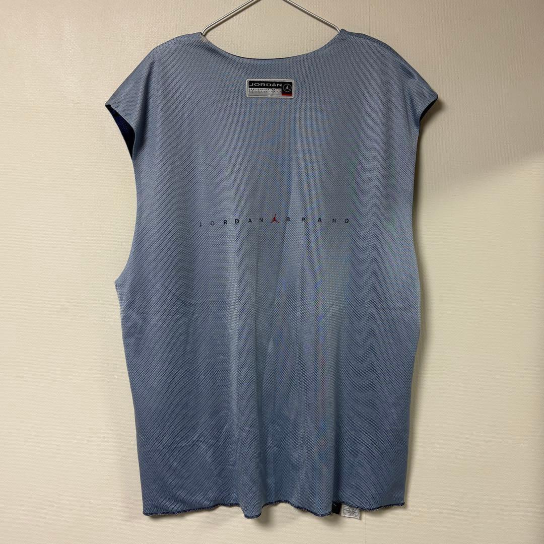 JORDAN リバーシブル タンクトップ バスケ ネイビー グレー XXL 希少