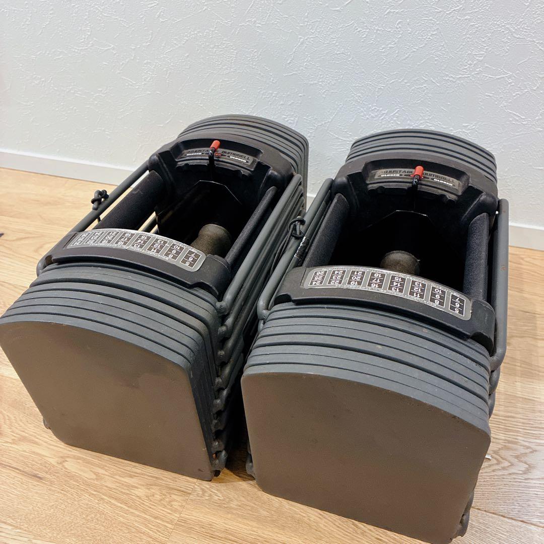 ①ADJUSTABLE DUMBBELL 26kg 可変式ダンベル 筋トレ