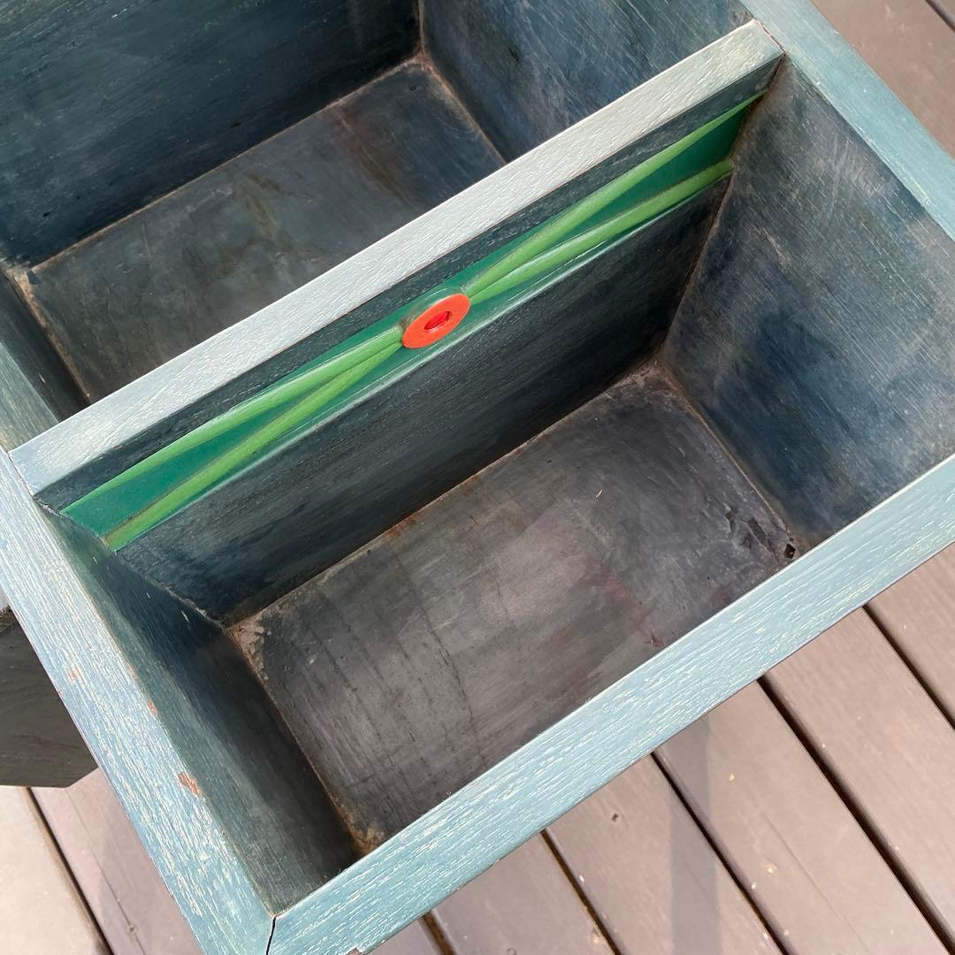 アジアンテイスト　木製収納家具 ソーイングボックス　ティッシュケース