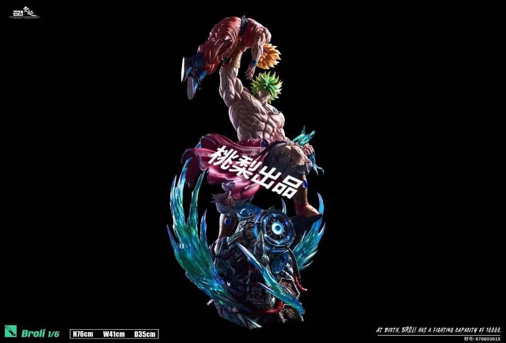 新品未開封『ドラコンボール』 超サイヤ人　ブロリー　ガレージキット スタチュー