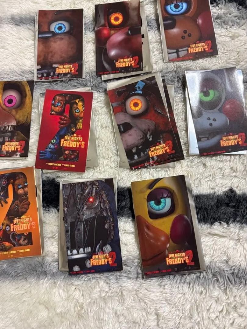 s*e様 ファイブ・ナイツ・アット・フレディーズ2 入場者特典　ステッカー 10