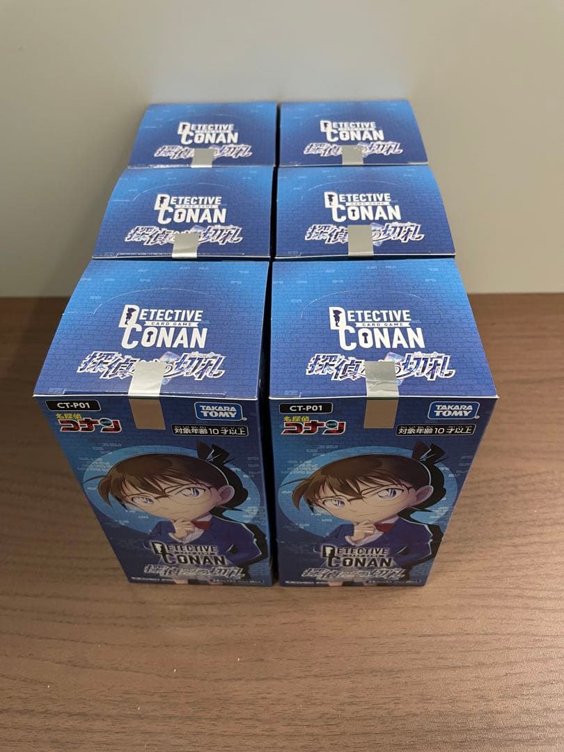名探偵コナン カードゲーム TCG 探偵たちの切札 6BOX 新品未開封