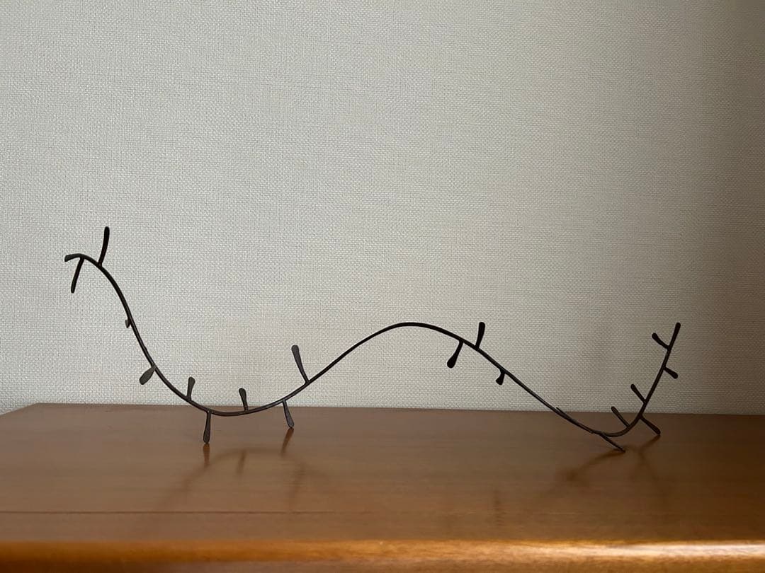 鉄　オブジェ　壁掛け　壁掛けアート