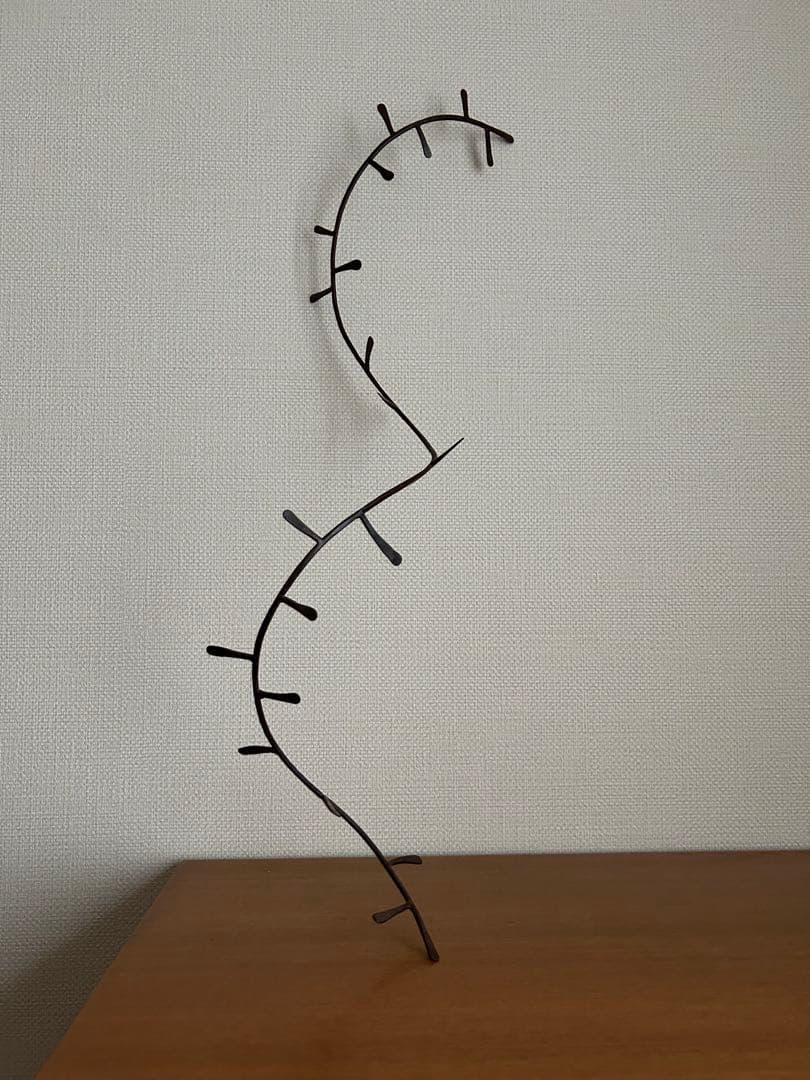 鉄　オブジェ　壁掛け　壁掛けアート
