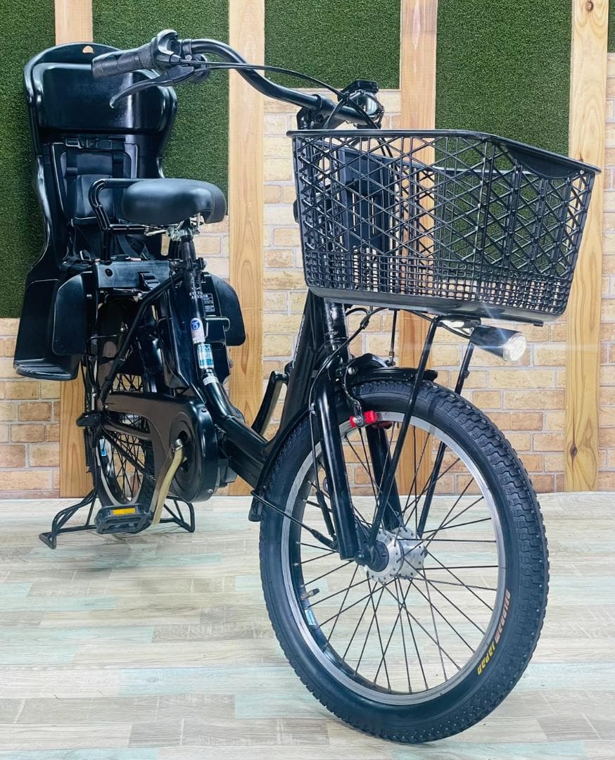 マットブラック 王様 ギュットアニーズ子供乗せ電動アシスト自転車 H3388