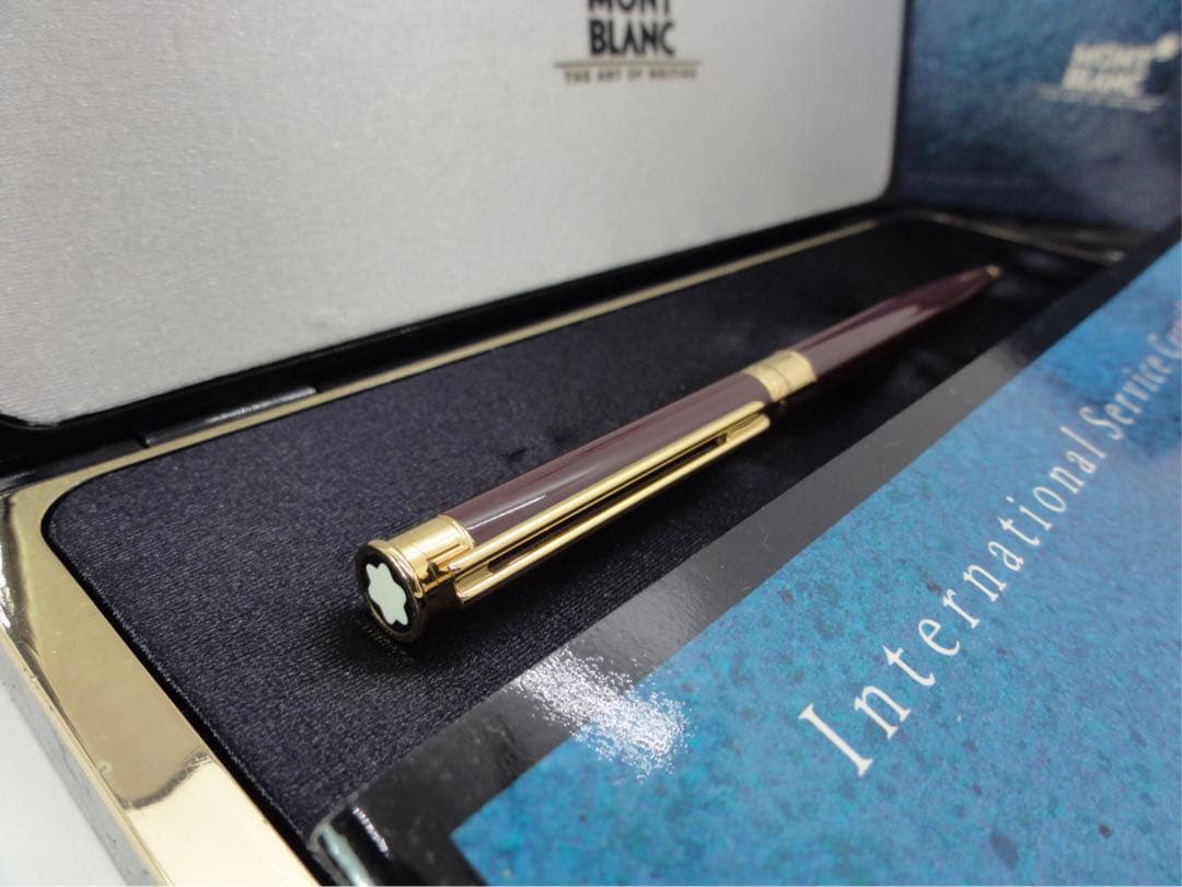 ⭐️モンブラン⭐️ノブレス・エレガンス⭐️ボルドーカラー⭐️入手困難なレアな逸品！⭐️