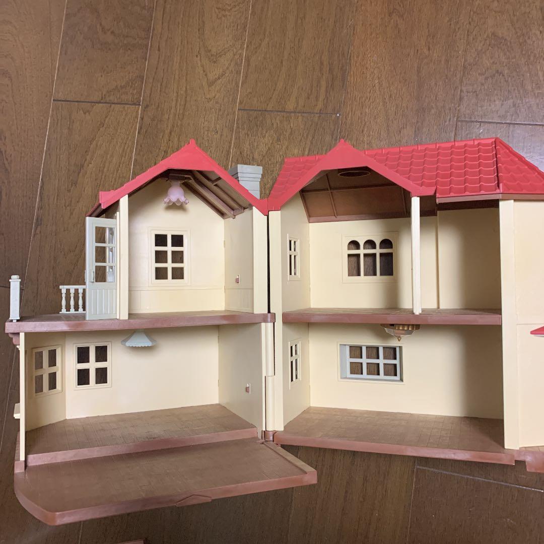 再値引き！シルバニアファミリー　灯の灯る大きなおうち