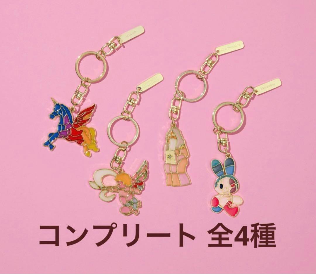 ミセスグリーンアップル WM福岡限定トートバッグピンク＆スカーフ　キーホルダー