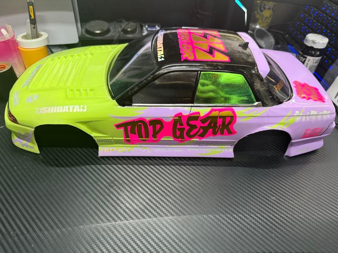 最終価格改定PANDRA RCあ〜ぼ〜ムーンR32ベースオリジナルボディー