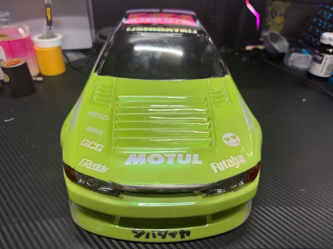 最終価格改定PANDRA RCあ〜ぼ〜ムーンR32ベースオリジナルボディー