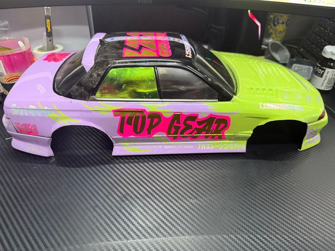 最終価格改定PANDRA RCあ〜ぼ〜ムーンR32ベースオリジナルボディー