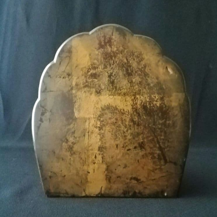 逸品　銅製　孔雀　アールデコ　オブジェ　ブックエンド　明治　金工　ヴィンテージ