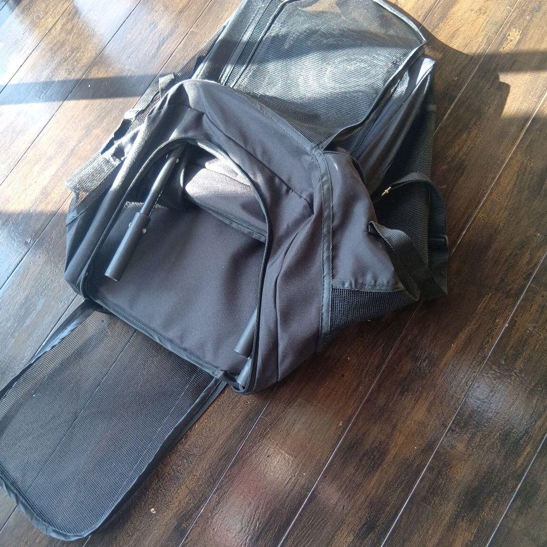 犬・猫用移動カート　多頭用　２匹用