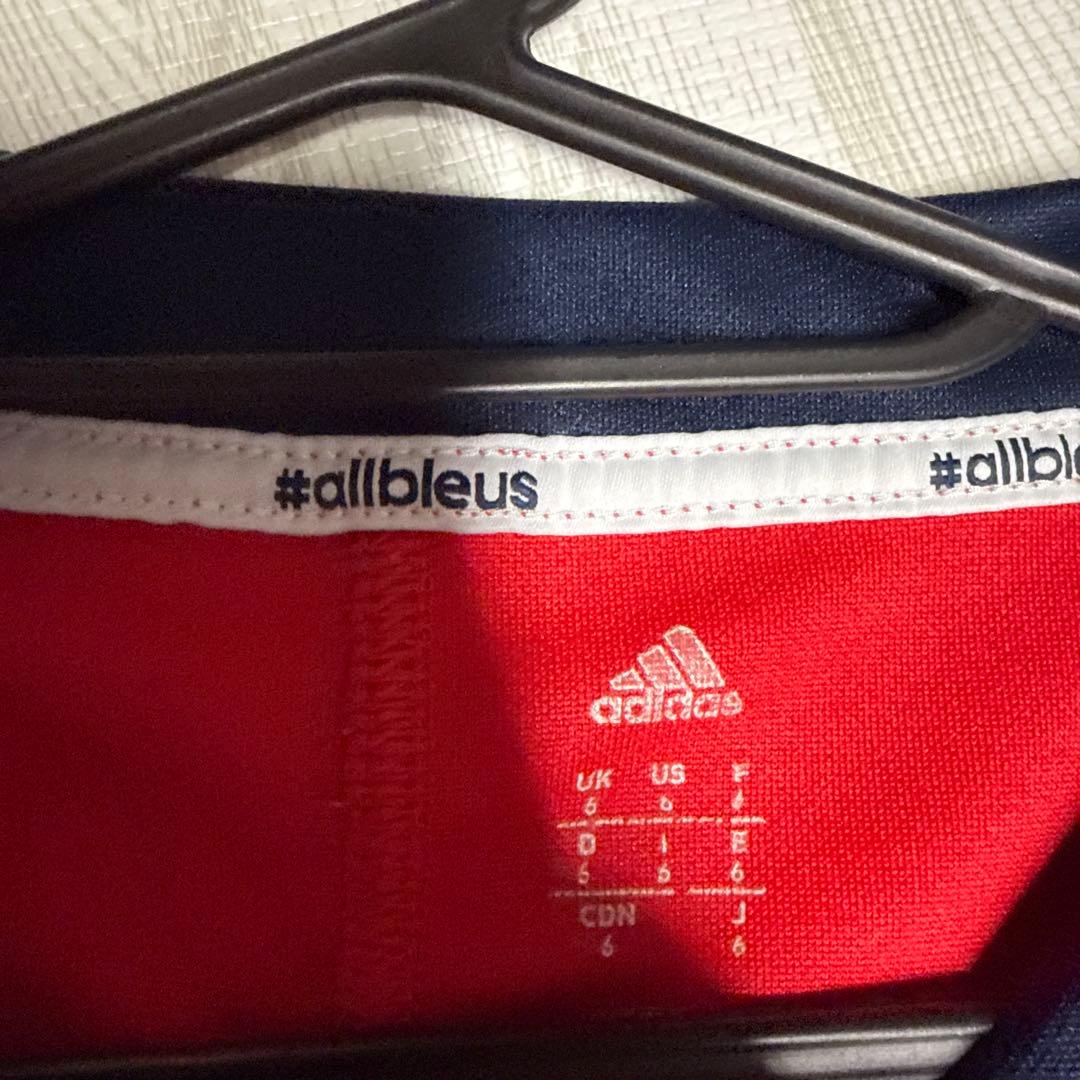 アディダス製 フランス代表 プレマッチウェア AZ5510