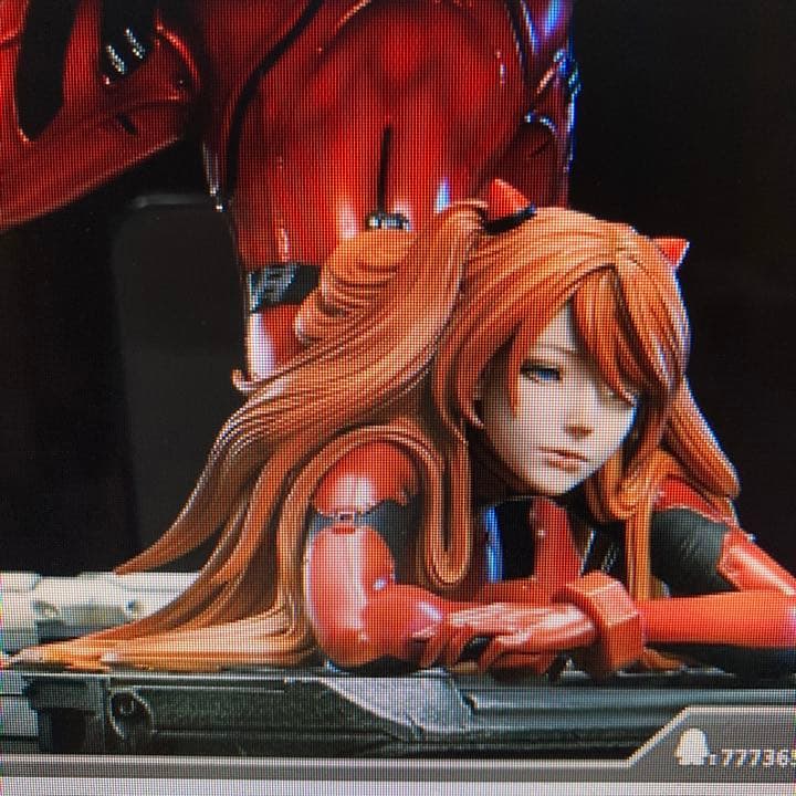 惣流アスカラングレー　エヴァンゲリオン　スタチュー　ガレージキット完成品