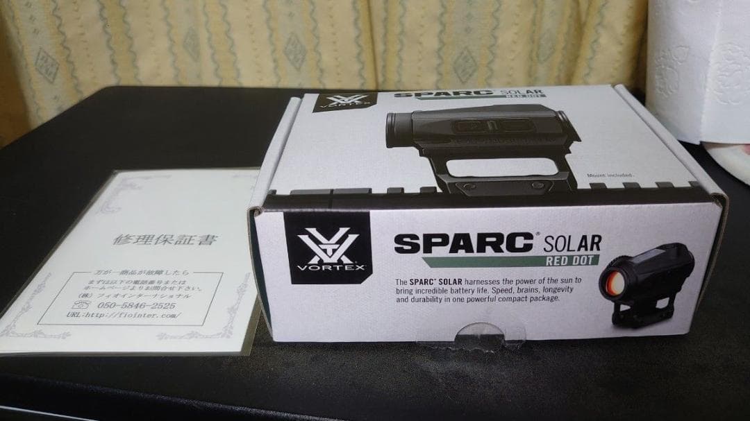 実物 Vortex SPARC Solar Red Dot ドットサイト